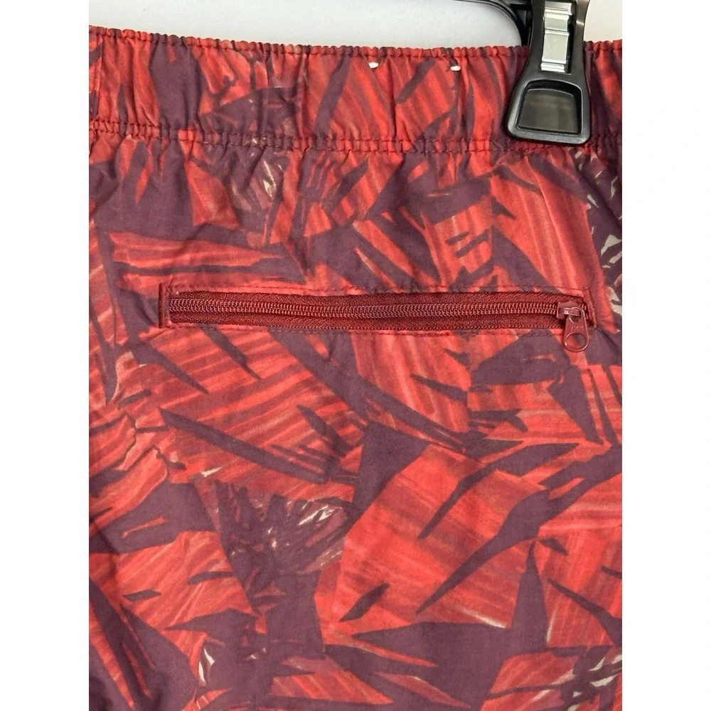 Columbia‎ PFG Swim Trunks Men S Red Print Water Bored Shorts 8